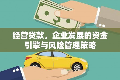 刚察经营贷款，企业发展的资金引擎与风险管理策略