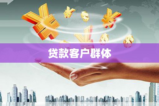 刚察贷款客户群体