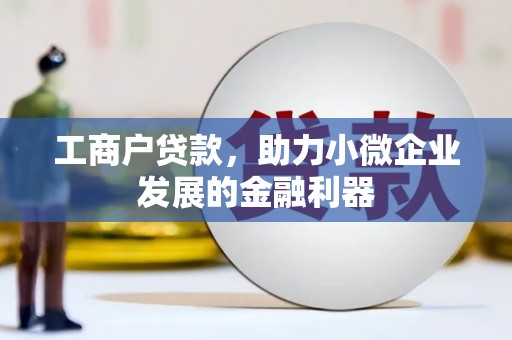 刚察工商户贷款，助力小微企业发展的金融利器