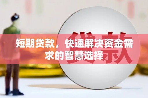 刚察短期贷款，快速解决资金需求的智慧选择