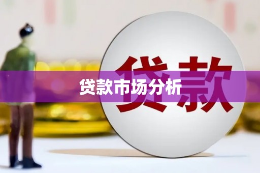 刚察贷款市场分析