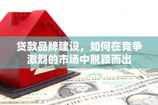 刚察贷款品牌建设，如何在竞争激烈的市场中脱颖而出