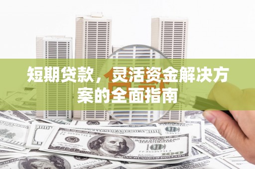 刚察短期贷款，灵活资金解决方案的全面指南