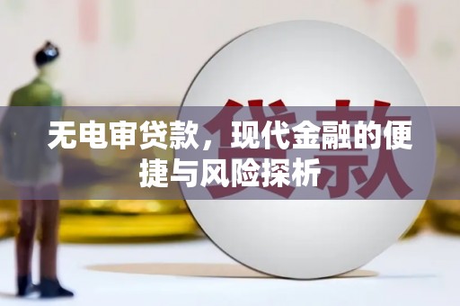 刚察无电审贷款，现代金融的便捷与风险探析
