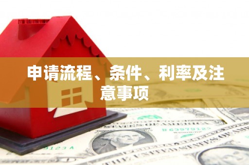 刚察申请流程、条件、利率及注意事项