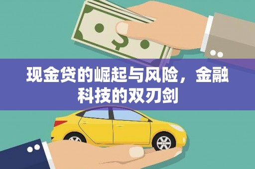 刚察现金贷的崛起与风险，金融科技的双刃剑