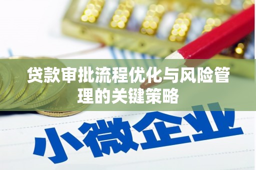 刚察贷款审批流程优化与风险管理的关键策略
