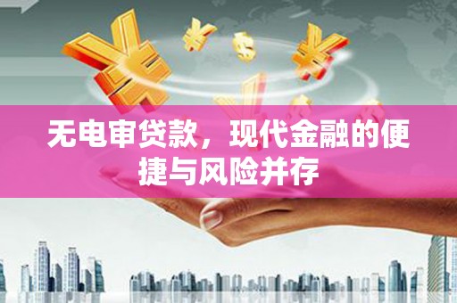 刚察无电审贷款，现代金融的便捷与风险并存