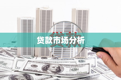 刚察贷款市场分析