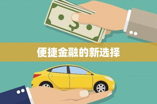 刚察便捷金融的新选择