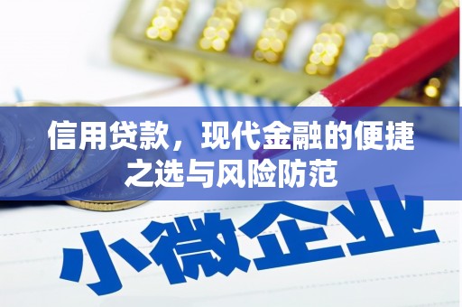 刚察信用贷款，现代金融的便捷之选与风险防范