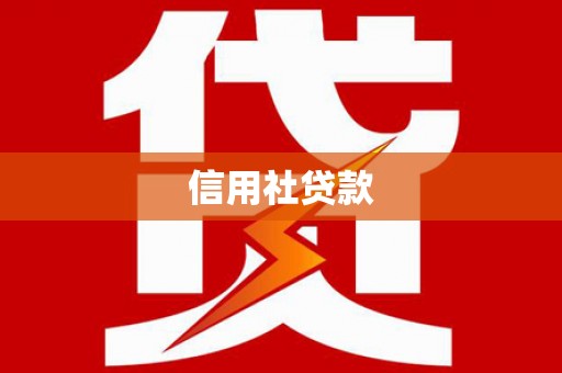 刚察信用社贷款