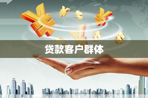 刚察贷款客户群体