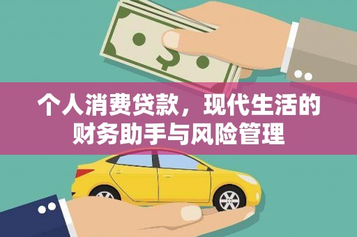 刚察个人消费贷款，现代生活的财务助手与风险管理
