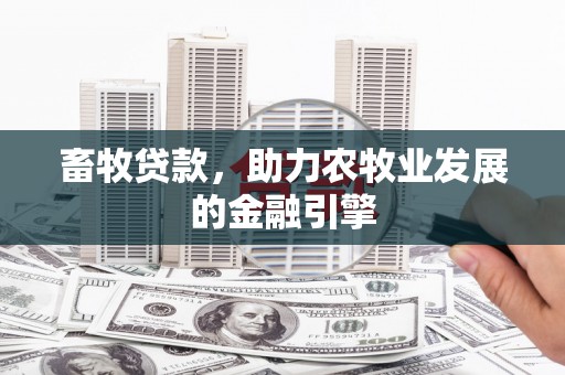 刚察畜牧贷款，助力农牧业发展的金融引擎