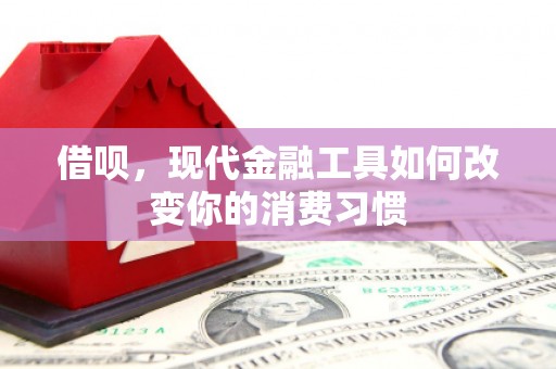 刚察借呗，现代金融工具如何改变你的消费习惯