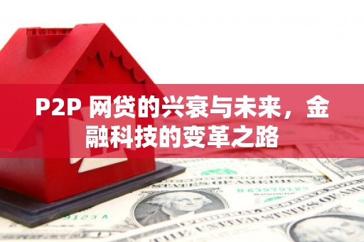 刚察P2P 网贷的兴衰与未来，金融科技的变革之路