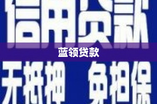 刚察蓝领贷款