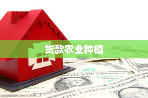刚察贷款农业种植