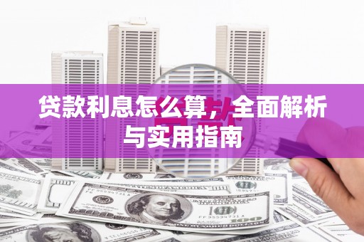 刚察贷款利息怎么算，全面解析与实用指南