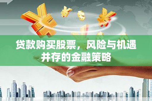 刚察贷款购买股票，风险与机遇并存的金融策略