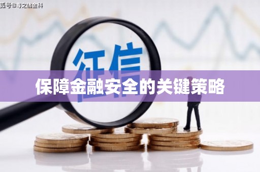 刚察保障金融安全的关键策略