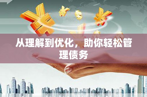 刚察从理解到优化，助你轻松管理债务