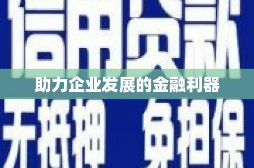 刚察助力企业发展的金融利器