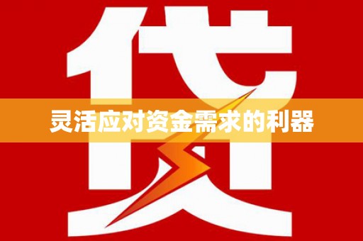 刚察灵活应对资金需求的利器
