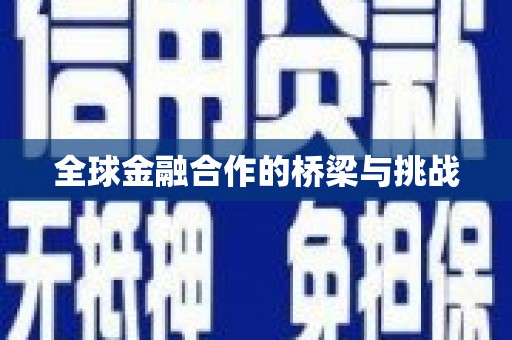 刚察全球金融合作的桥梁与挑战
