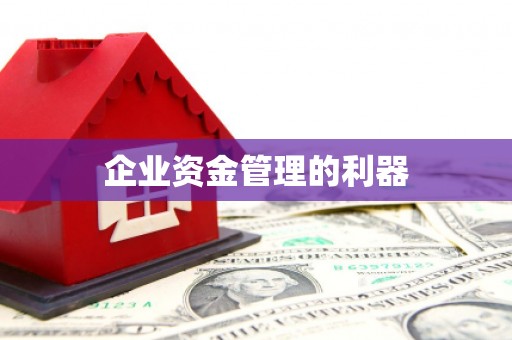 刚察企业资金管理的利器