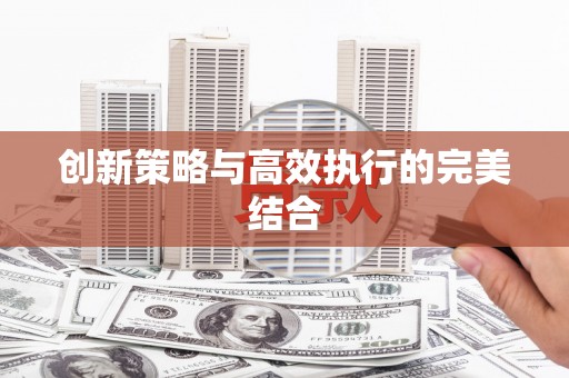 刚察创新策略与高效执行的完美结合