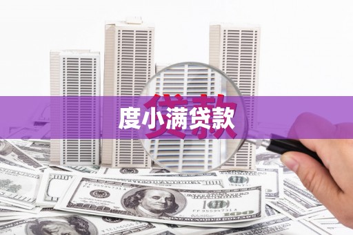 刚察度小满贷款